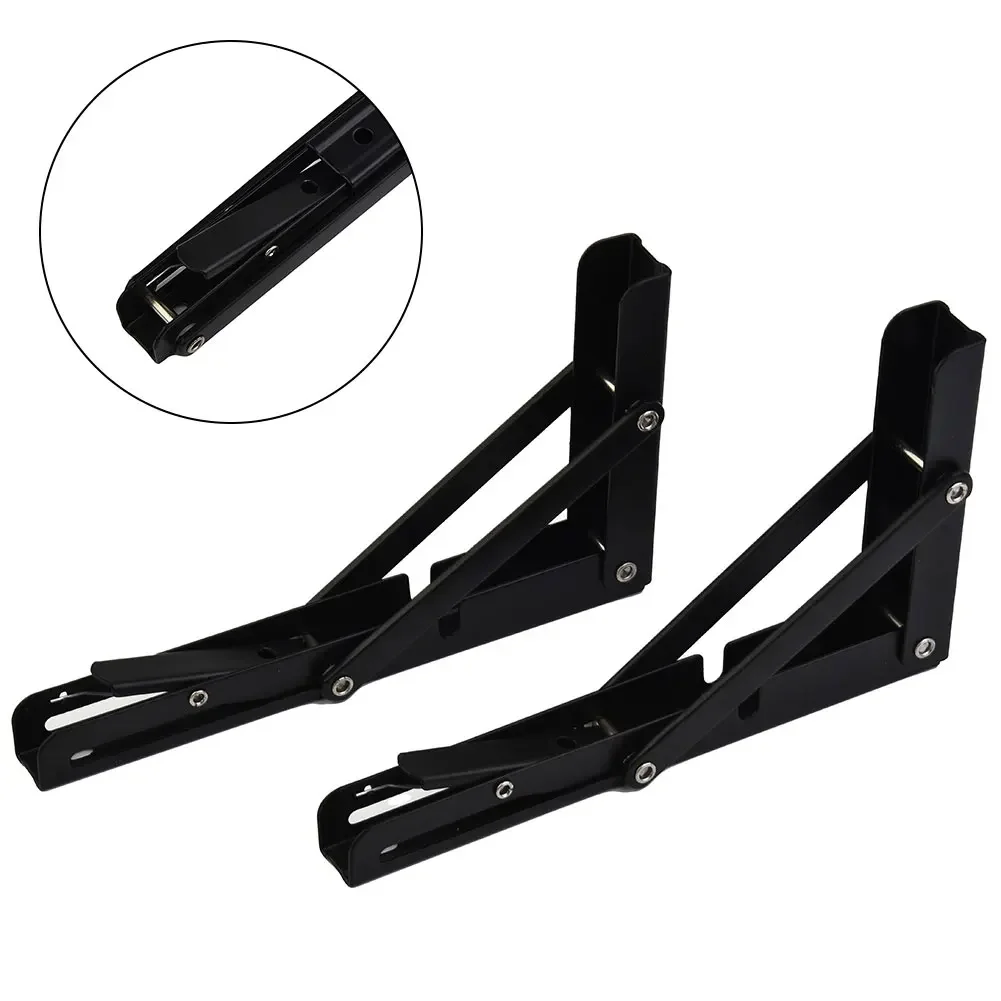 2 Folding Brackets For Campervan Table Shelf Support With Pressure Bar Folding Design For Motorhome And Caravan Space Efficiency
