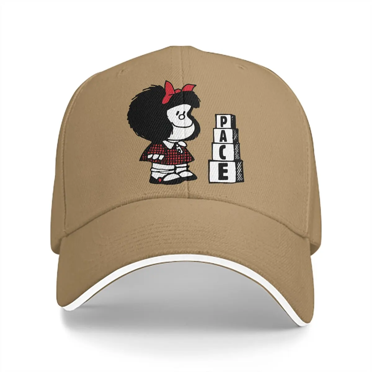 Summer Cap Sun Visor Pace Hip Hop Caps Mafalda Cartoon Cowboy Hat Peaked Hats