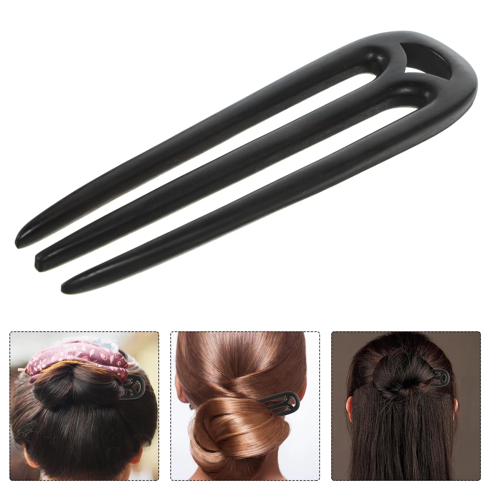 

Sandalwood Hairpin Wooden Stick for Women Teens Bun Holder Chignon Clip Comb Chinese Retro Accessories Wedding Party Prom