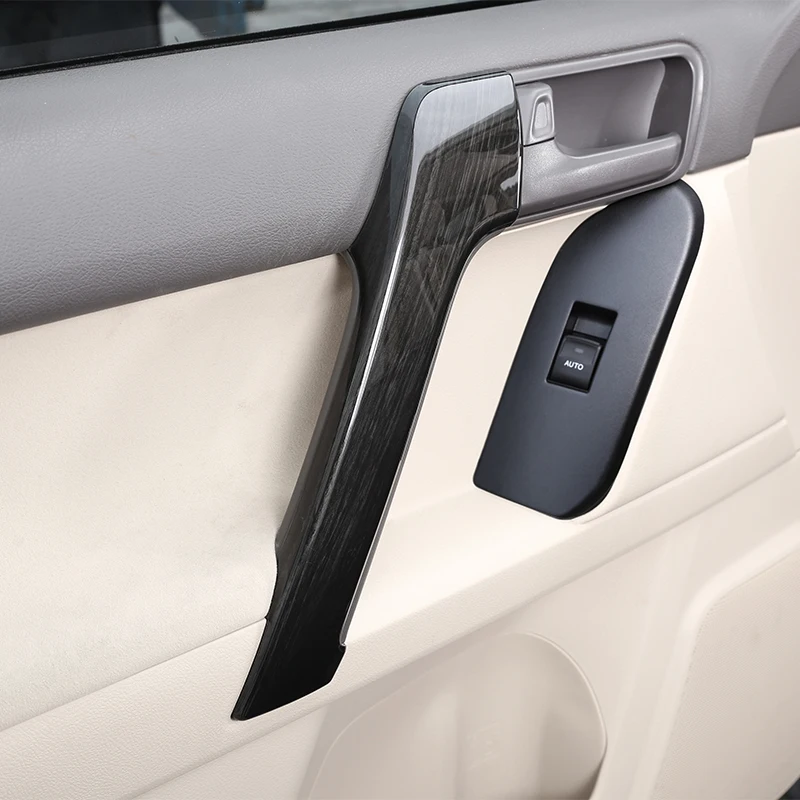 ABS Car styling Interior Door Handle Trim for Toyota Land Cruiser Prado FJ150 150 2010-2018 Car Interior Accessories 3 Styles