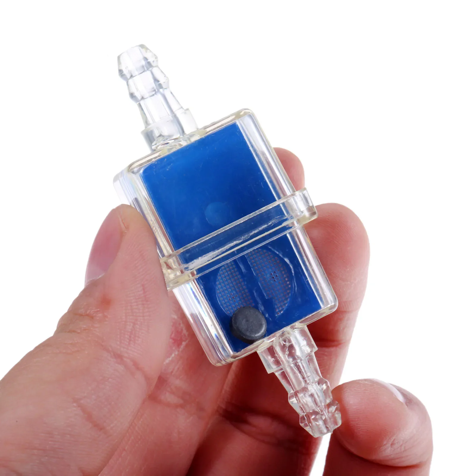 10pcs Transparent ABS Plastic Petrol Gas Fuel Oil Filters Cup Magnetic Universal for Off-road Motorcycles ATV Go Karts