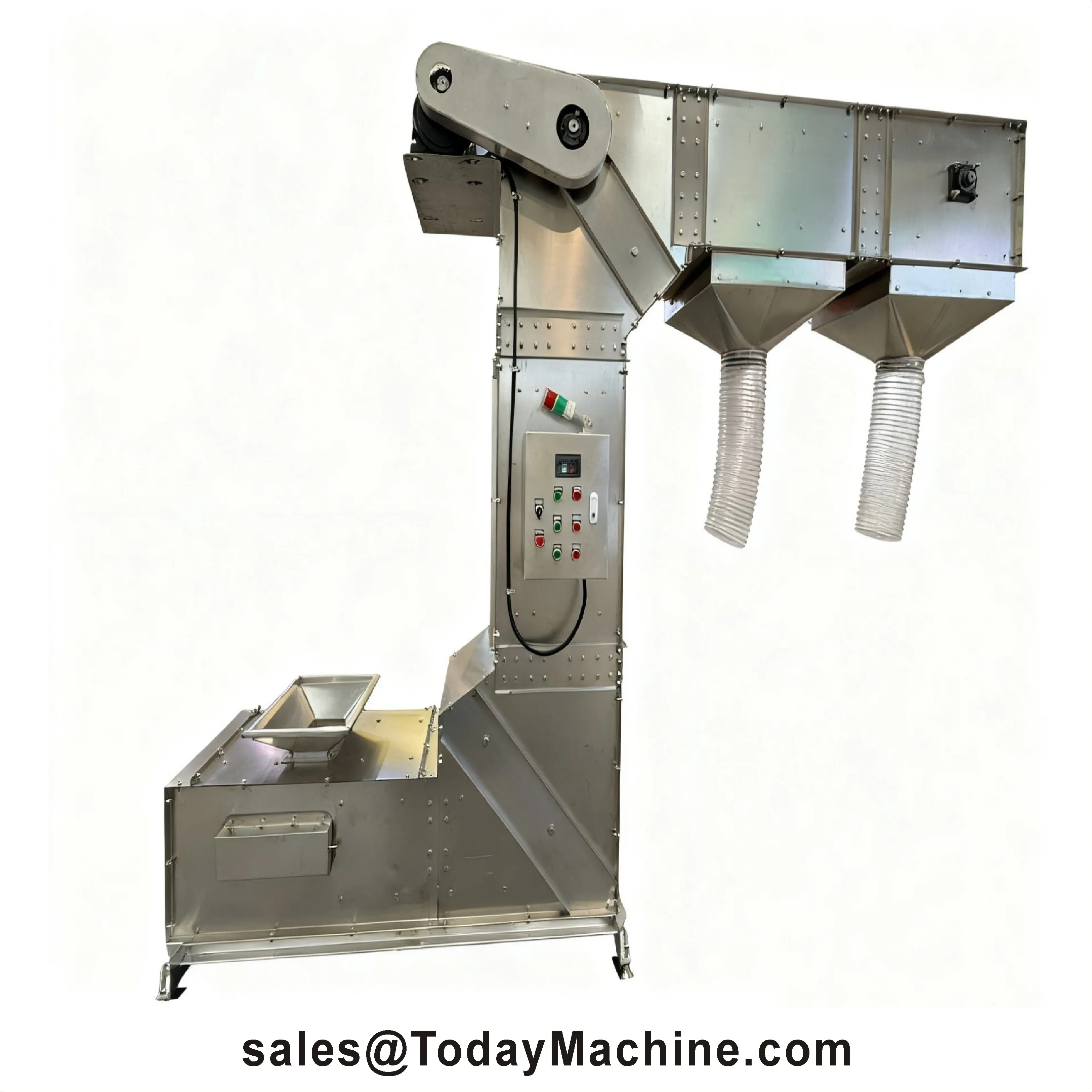 Z Bucket Elevator Conveyor for Automatic Production Lines Packaging Lines Batching Systems Feed Food Industries
