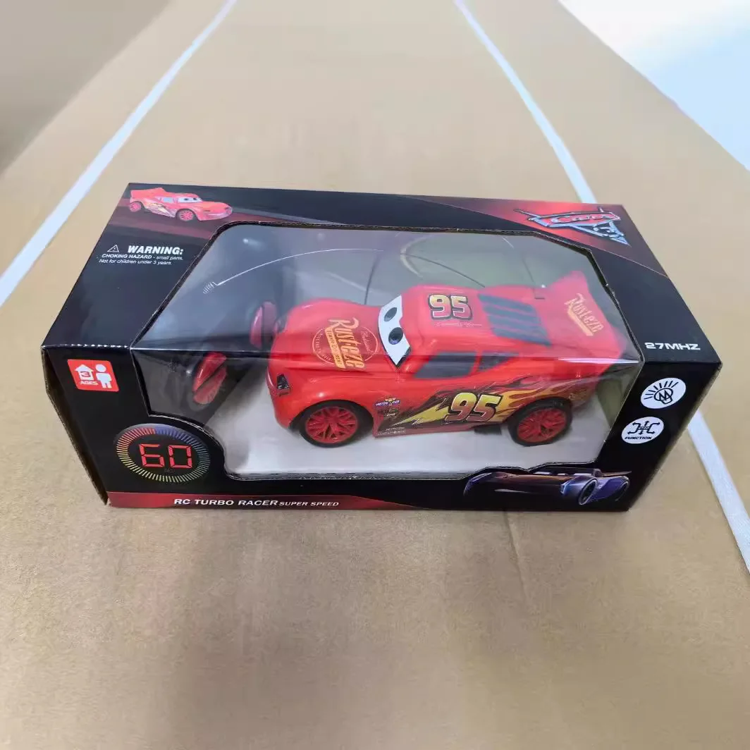 Disney Cars Rc Model Toys Lightning Mcqueen 1:24 4 Way Racing Car Electric Remote Control Car Simulation Racing Model Kids Gift