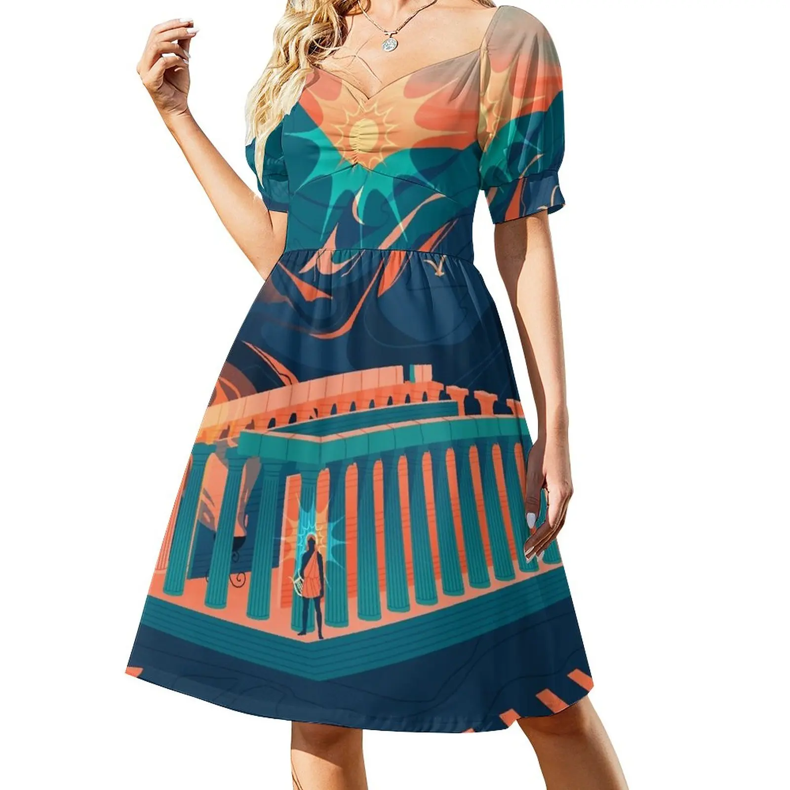 

Temple of Apollo at Bassae Sleeveless Dress women formal occasion dresses dress dresses ladies dresses for women 2023 dress