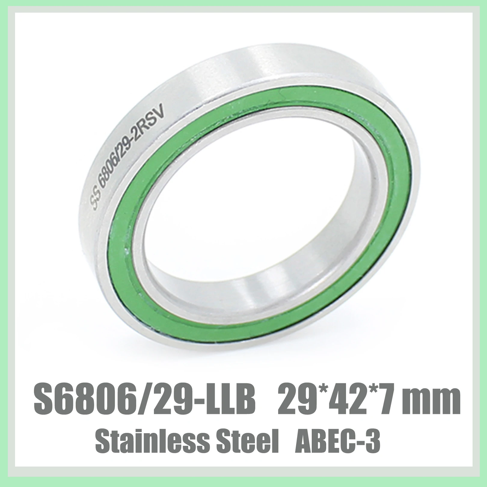 1 قطعة محامل قوس سفلي 6805RS 6806RS MR2437RS 6805N R12RS دراجة الهجين كرات سيراميك إصلاح أجزاء ل دراجة الطريق الجبلية 2RS #5