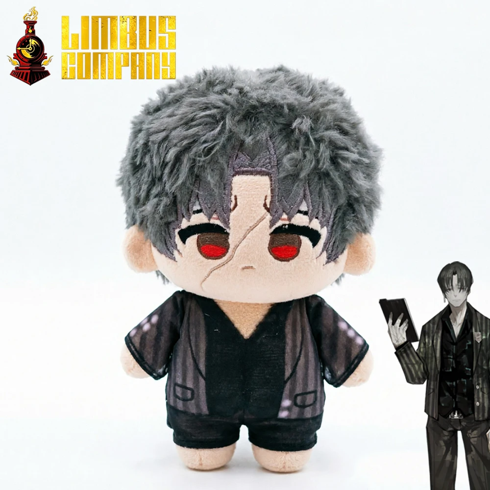 

Game Limbus Company Vergilius Cosplay Keychain Plush Cotton Doll Backpack Pendant Keyring Halloween Accessories