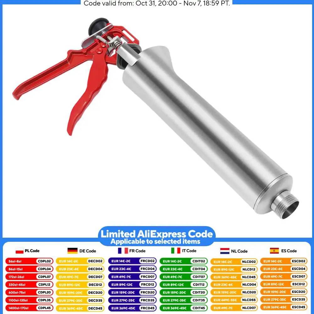 

Пистолет для шитья пластиковых цементных стен из нержавеющей стали, пистолет для затирки плитки 2-5 мм, ручной инструмент для заполнения зазоров для строительных площадок