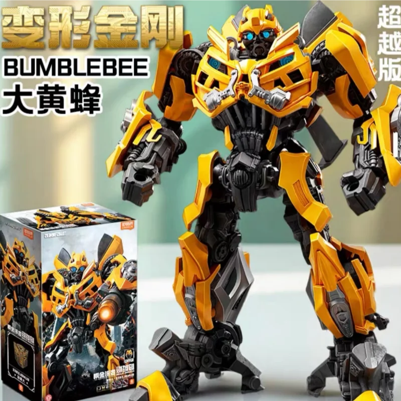

BLOKEES Transformers Assemble Building Blocks Bumblebee Optimus Prime Mobile Model Desktop Toy Collection Ornament Festival Gift