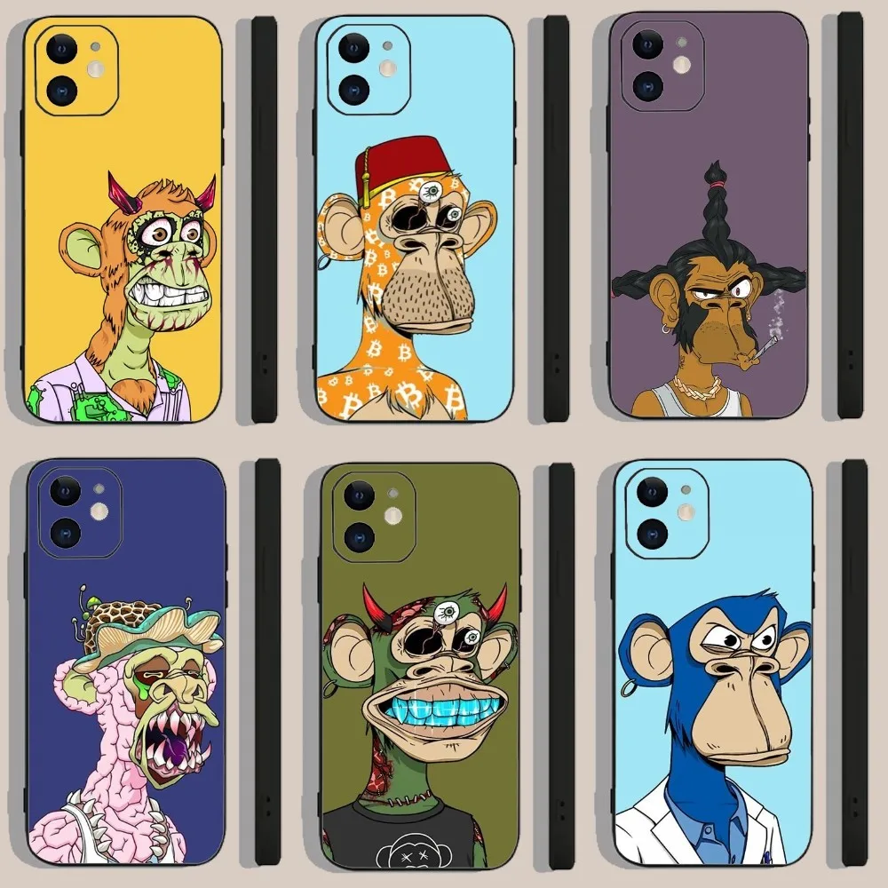 B-Bored A-Ape Phone Case For Iphone 15 11 13 14 Pro Max 7 8 Plus X Xr Xs Max Se2020 12mini Cover Case