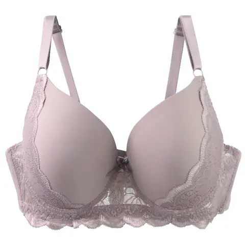2025 nuevo Sexy C D DD E Cup sujetadores para mujeres transpirable rojo caqui rosa negro blanco piel Push Up ropa interior de talla grande Lencería