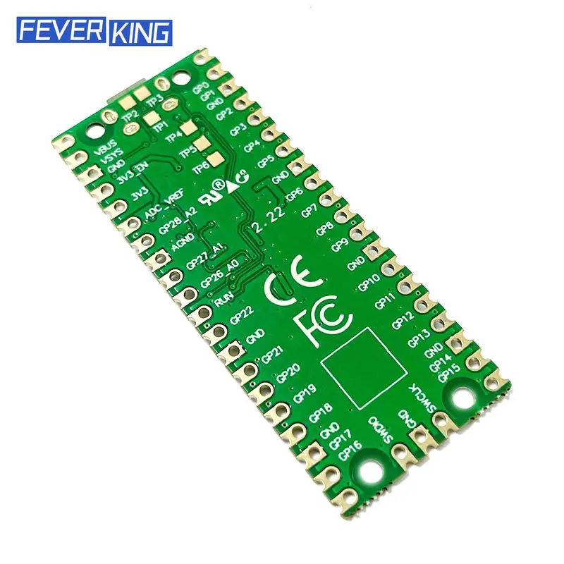 Offizielle Himbeer Pi Pico Board RP2040 Dual-Core 264kb Arm Low-Power-Mikro computer Hochleistungs-Cortex-M0 + Prozessor