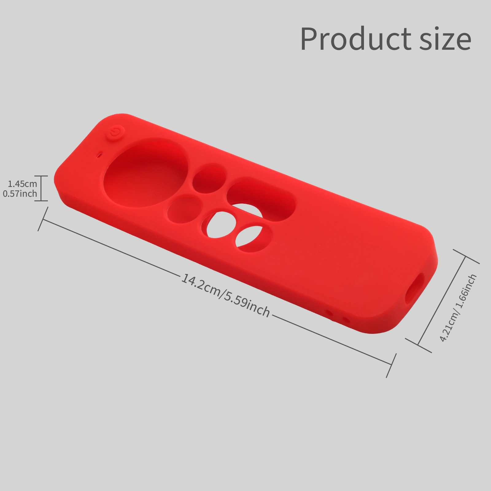 Für Apple Siri TV 4K Serie, 2., 3., 6. und 7. Generation Fernbedienungs-Schutzhülle, Neues Design – Detail 4