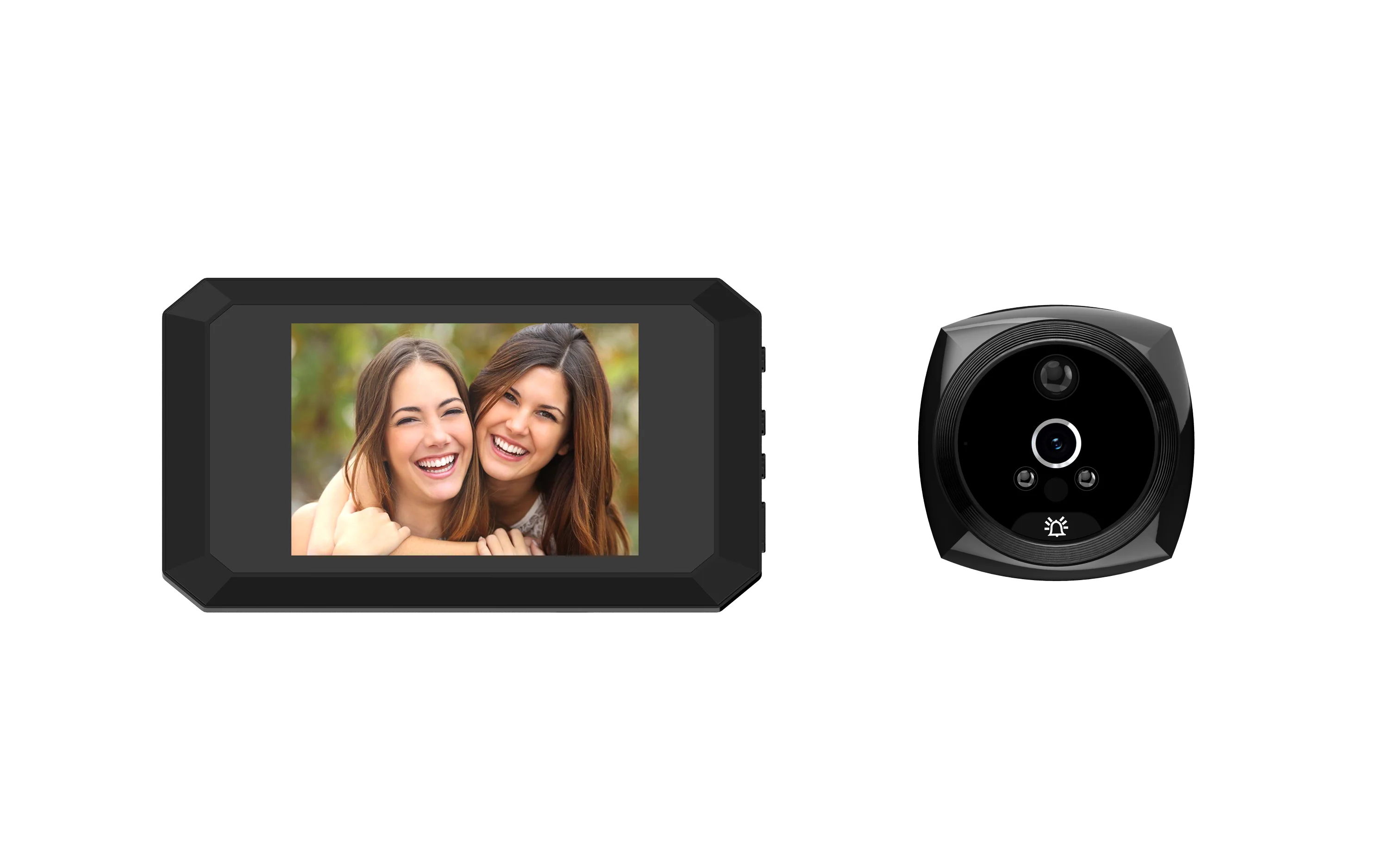 4.1Inch 2MP 1080P Peephole Viewer IR Night Vision Motion Detection Video Door Phone Visual Door Viewer