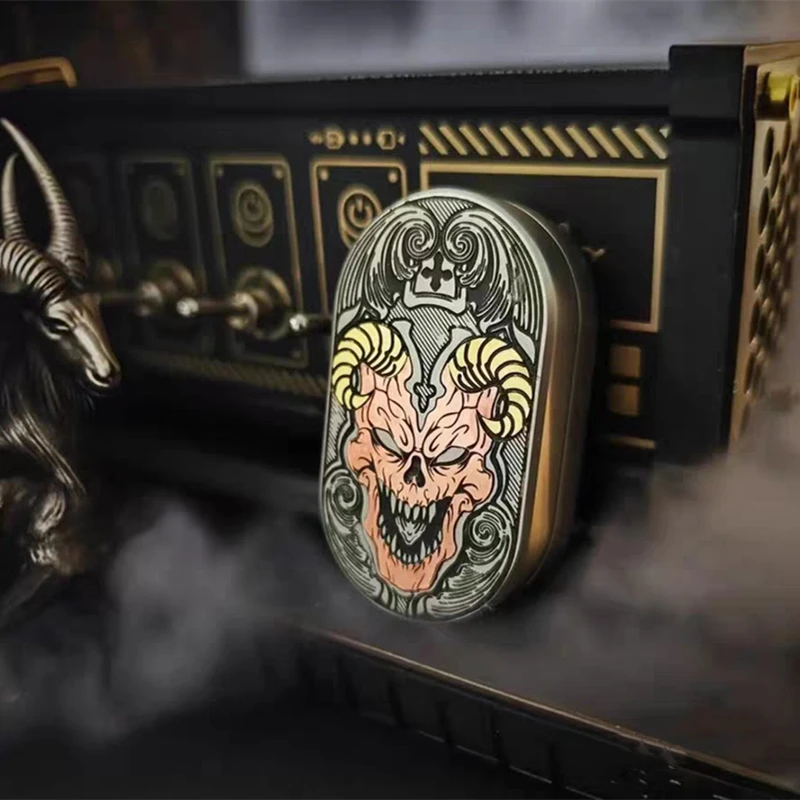 本物の超電導体メカニカルフィジェットスライダー ADHD メタル EDC フィジェットおもちゃ オフィスデスクおもちゃ 不安ストレス解消おもちゃ