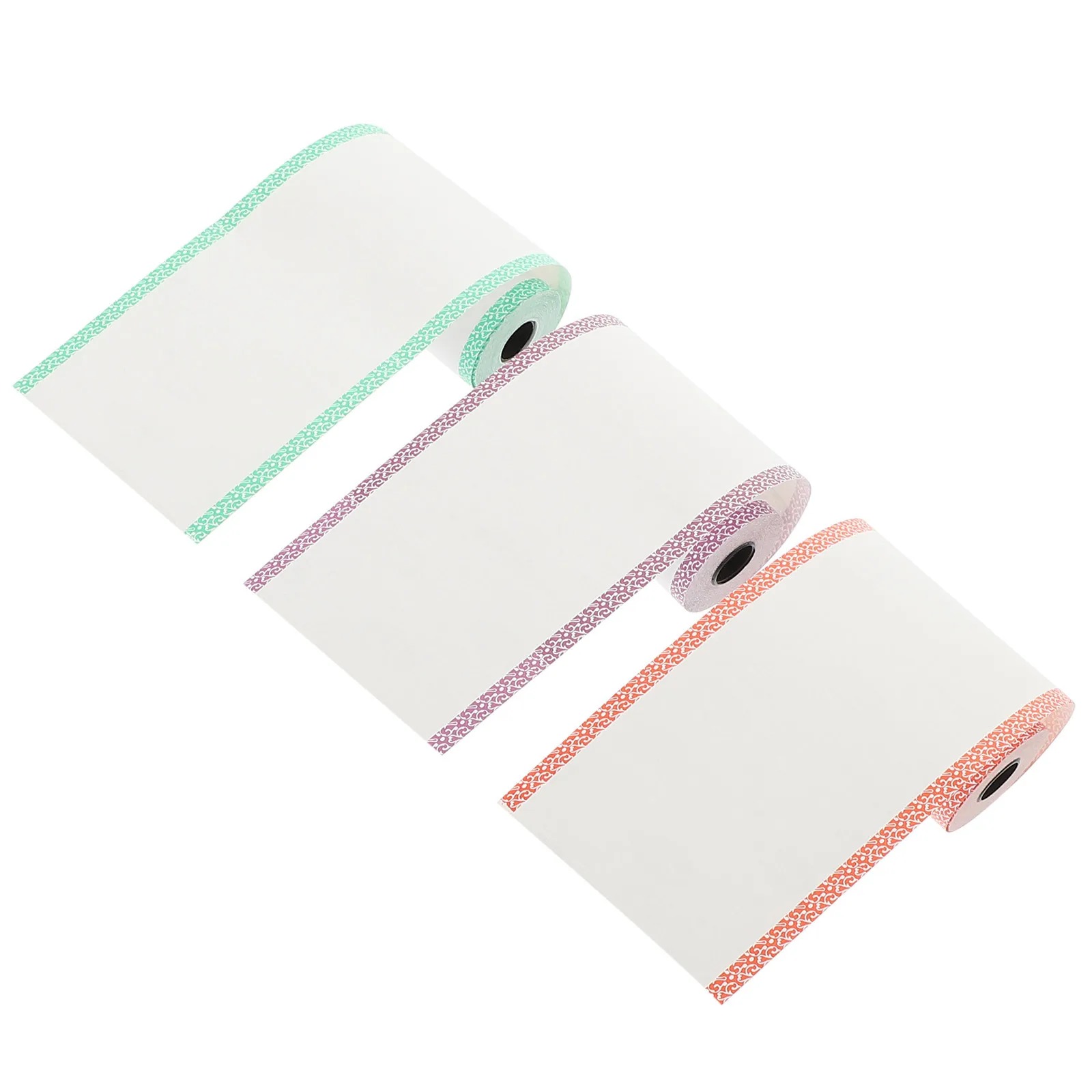 3 لفات من ورق الإيصالات الحرارية، طباعة شفافة مقرمشة لآلات Pos، تصميم مدمج وخفيف الوزن، مثالي لمتاجر البيع بالتجزئة الحرارية #1