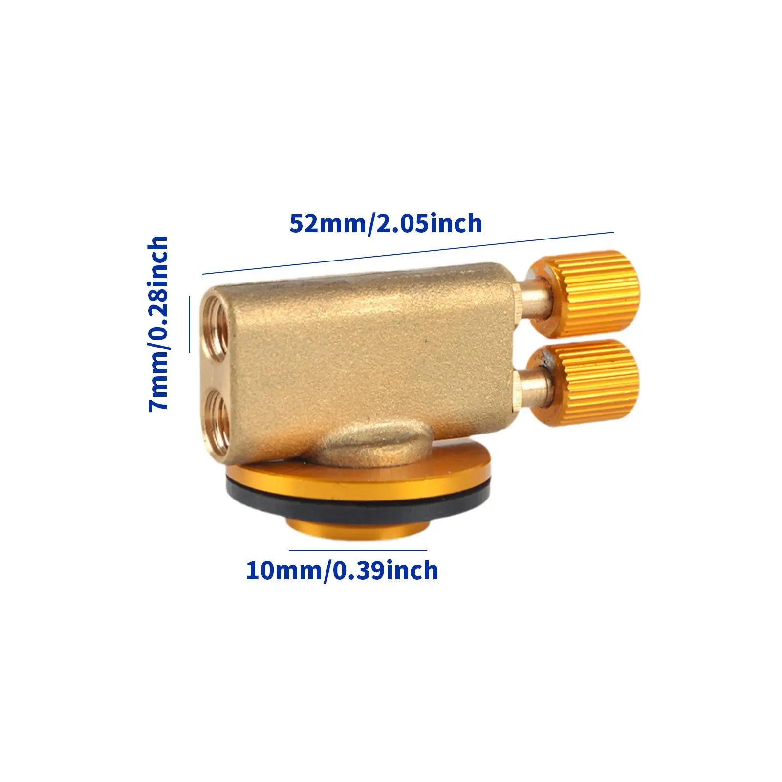 صمام غاز اسطوانة مسطحة، صمام التحكم في موقد الغاز، محول تركيب محمول