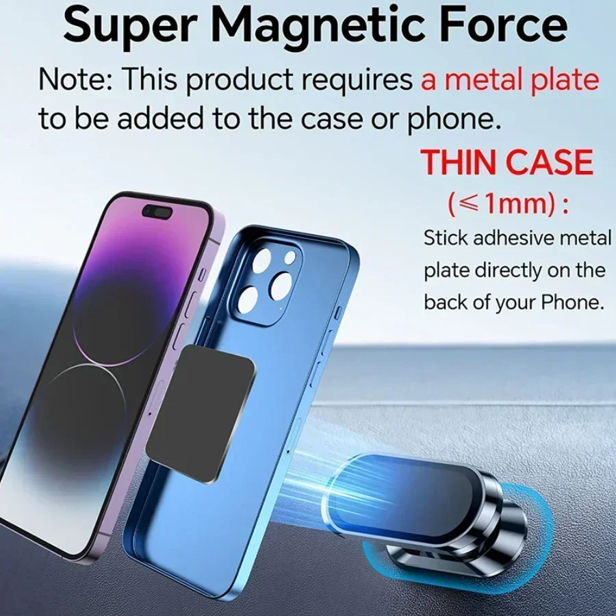 Car Magnetic Phone Holder Stand In Car For IPhone 15 14 13 12 XR Pro Huawei Magnet Mount Cell Mobile Wall Nightstand Support GPS image 6