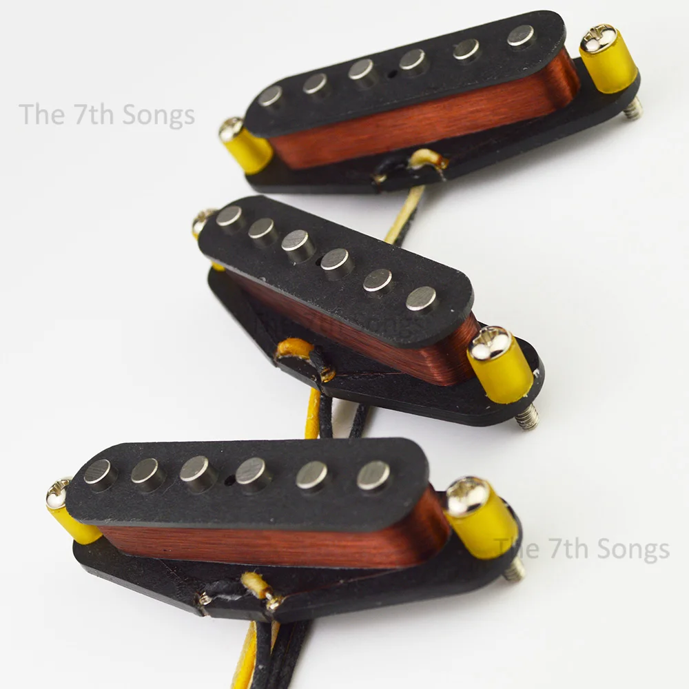 Klassische Blues Texas Blues Alnico 5 E-Gitarre SSS ST Single Coil Tonabnehmer 60er Blues n Rock Heavy Build Coil – Detail 12