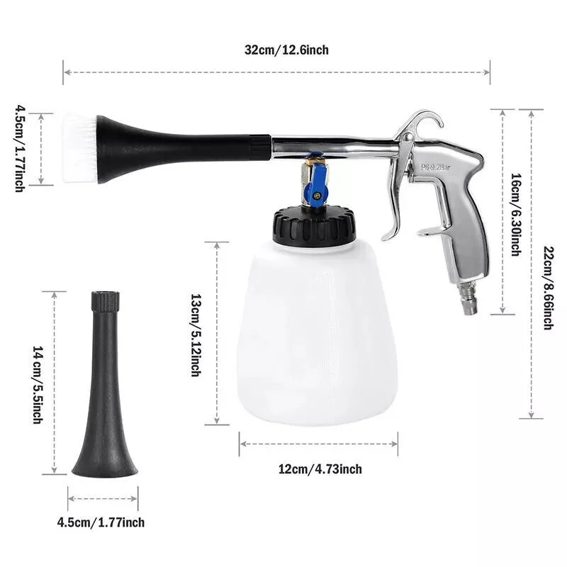 Car Wash For Tornador Washer Interior Cleaning Machine Blowing Dust Deep Cleaning With Brush High Pressure