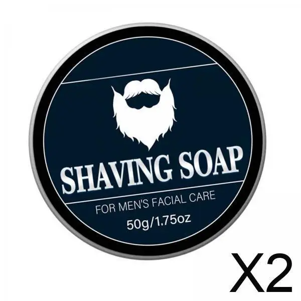 

Luxury Shaving Soap Cream Dense Foaming Smooth Facial Shave Soap for Men After Shaving Care