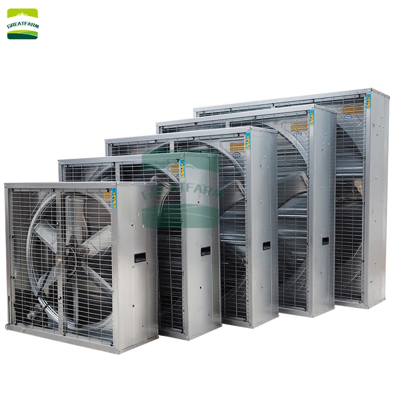 

Manufacturer Direct Wholesale 50 Inch Exhaust Fan Ventilation System Push-Pull Fan Used in Poultry Farm for Sale