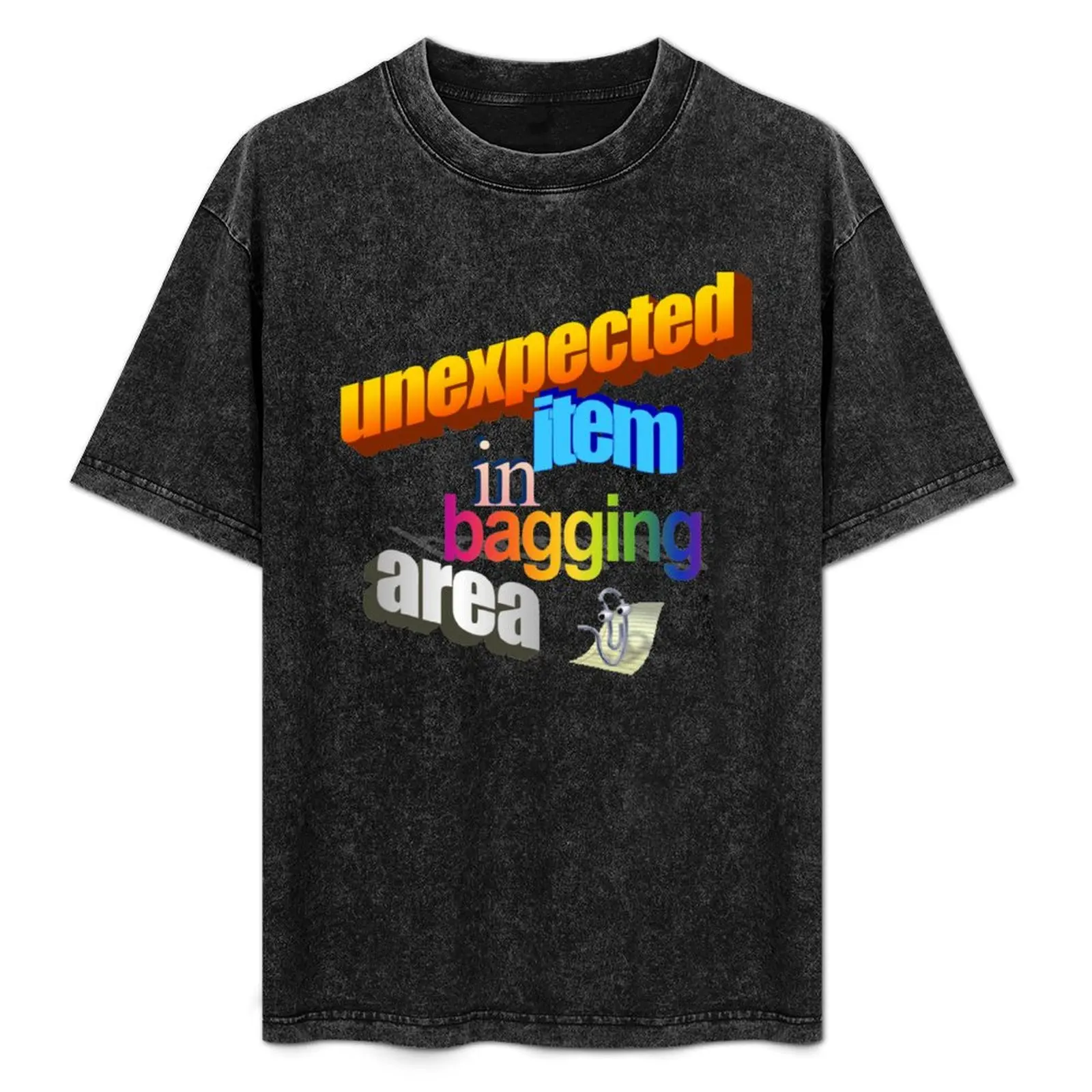 袋詰めエリアにある予期せぬアイテム-ワードアート-tシャツ-速乾性フィッシング-tシャツ