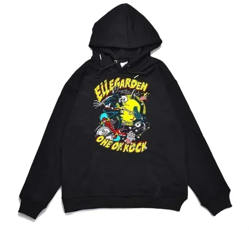 

2024 New Style Band Printed Pure Cotton Hoodie Men and Women Hip Hop Loose Street Selling High Quality Innovative Design