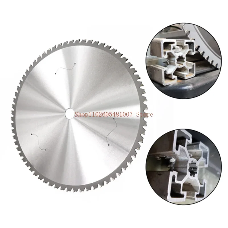 1pc Metal Cutting Blade Disc 136/165/180/230/305/355mm Carbide Circular Saw Blade 30T-80T For Steel Circular Metal Cutting Blade