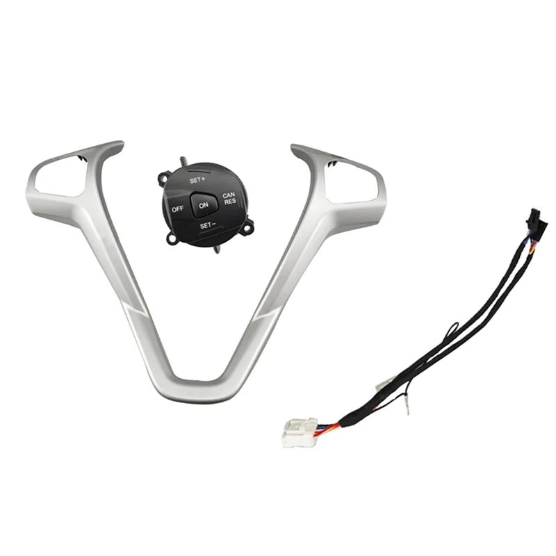 

AASS-Wiring Kit, кнопка отделки рулевого колеса, переключатель круиз-контроля для Ford Fiesta MK7 MK8 Ecosport 2013, 99E740AA321434