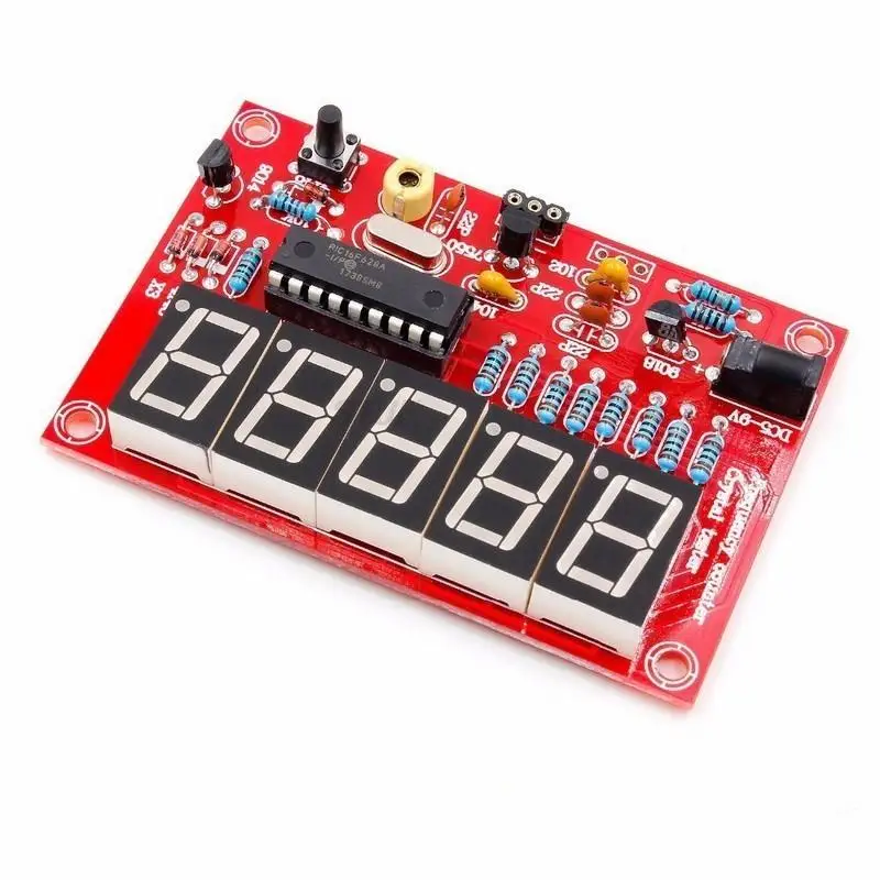 Imagem -05 - Digital Frequency Meter Cristal Oscilador Led Tester Faça Você Mesmo Kits1hz50mhz