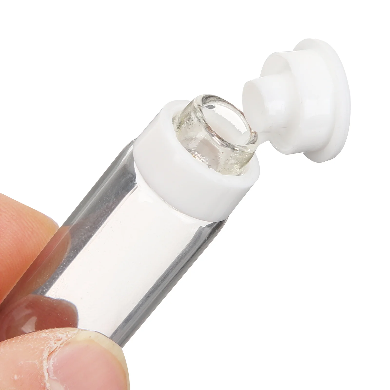 20Pcs 빈 유리 병 리필 용기 투명 미니 2Ml 3Ml 5Ml 10Ml 누출 방지 소형 여행용 병