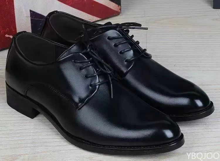 2025 new Fashionable versatile Men Shoes Heightening Shoes Spring British Casual Business flats Casual comfortable Shoes - Image 6