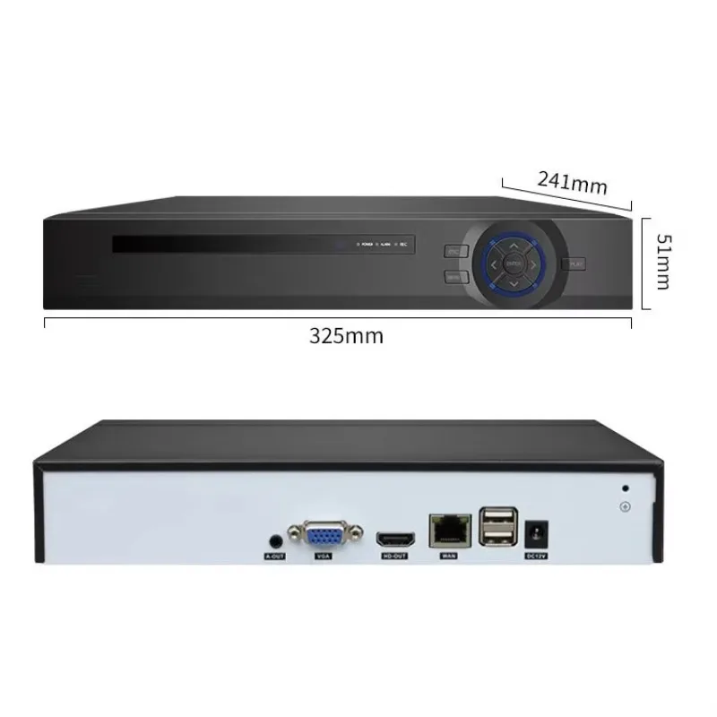 XMEye 4mp 5mp 8mp 8CH cámara CCTV POE H.265 2k 4k 8 canales Ai Smart Hd Ip cámara POE Nvr Kit sistema de cámaras Cctv de seguridad para el hogar