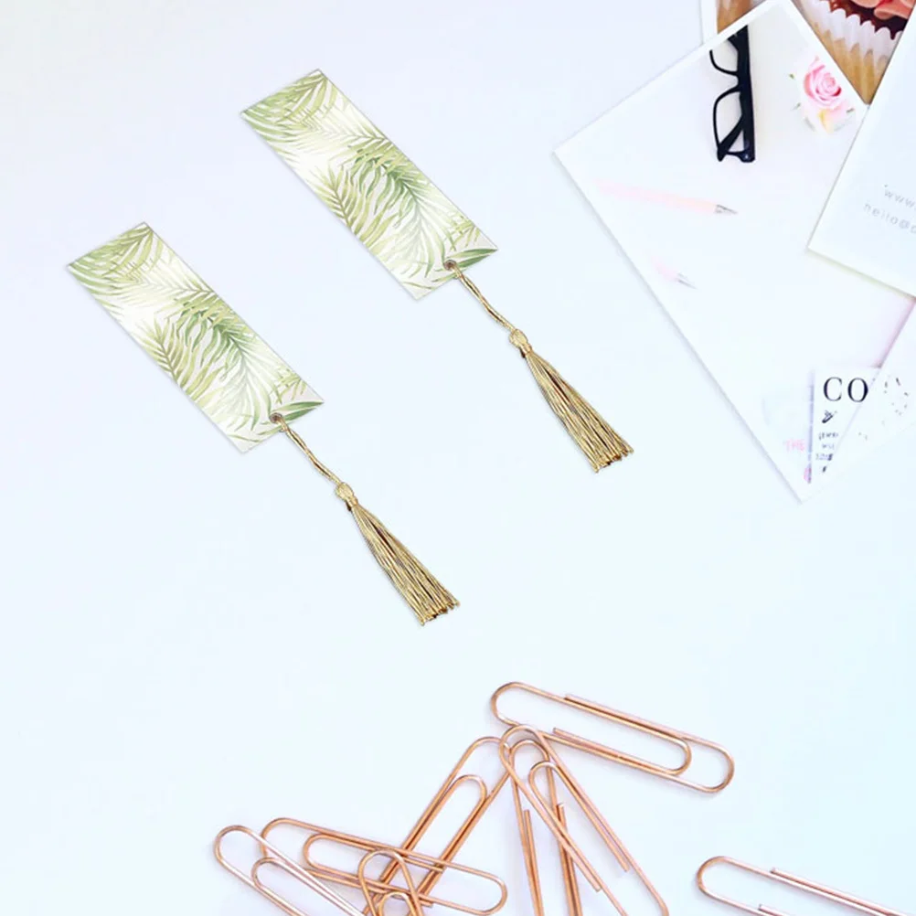 

10Sets Blank Acrylic Bookmarks Tassels Decor DIY Page Marker Bookmarks Gift Decoration Tassels Book Marks Acrylic Book Marker