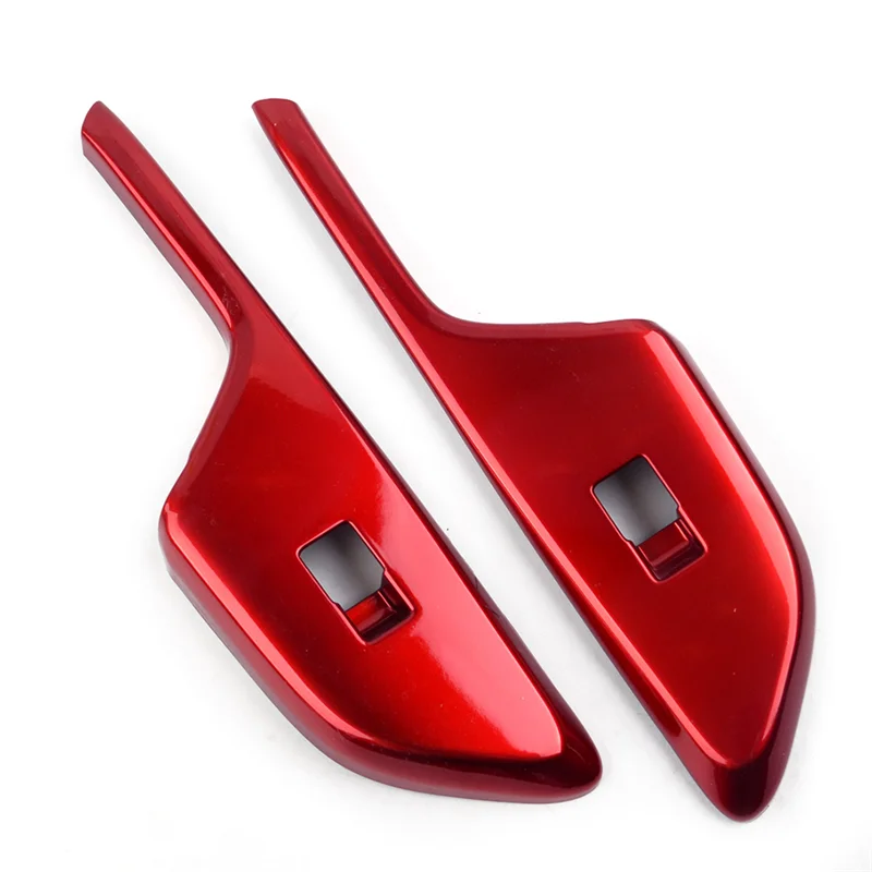 

A65P-Car Door Window Lift Switch Button Cover Panel Trim Bezel Left Hand Drive For Honda Civic 10Th 2016-2019