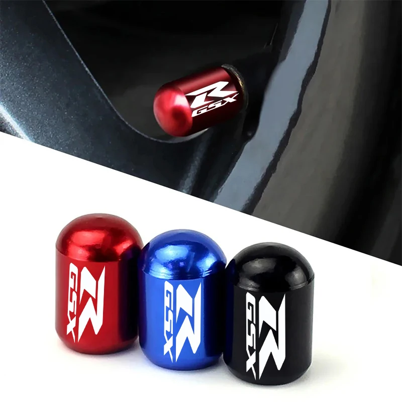 for SUZUKI GSX-S 1000 GSXS 750 GSX S 1000 F 2010-2023 Accessories Motorcycle  Air Port Stem Caps logo