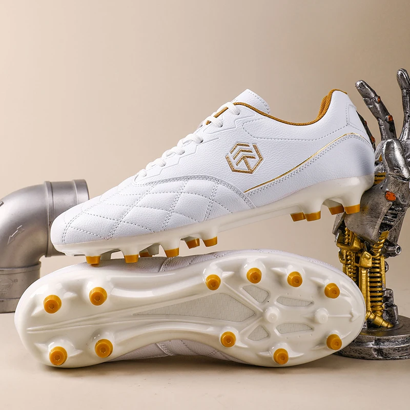 Neue Männer Fußball Stiefel Gras Atmungsaktive Spiel Outdoor Sport Fußball Schuhe Stollen Lange Spikes Komfortable Training Jungen Nicht Slip – Detail 31