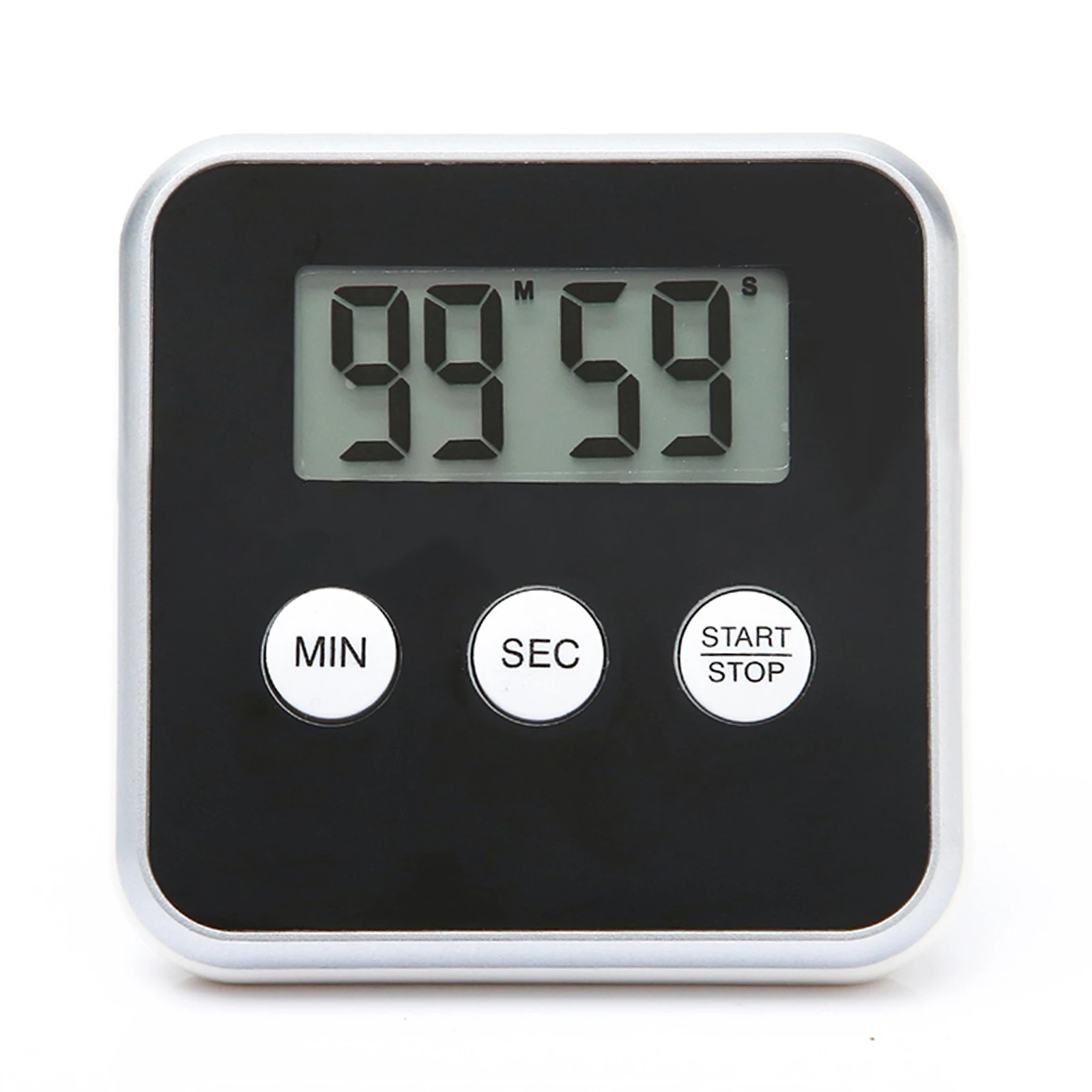 Clock Electronic Timer Time Monitoring Versatile Timing Above 80dB Accurate LCD Display Brand New High Quality