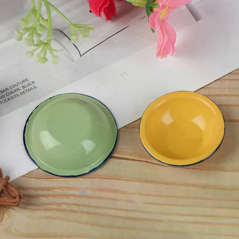 1/12 인형집 미니어처 레트로 미니 수프 냄비 주방 액세서리 장난감