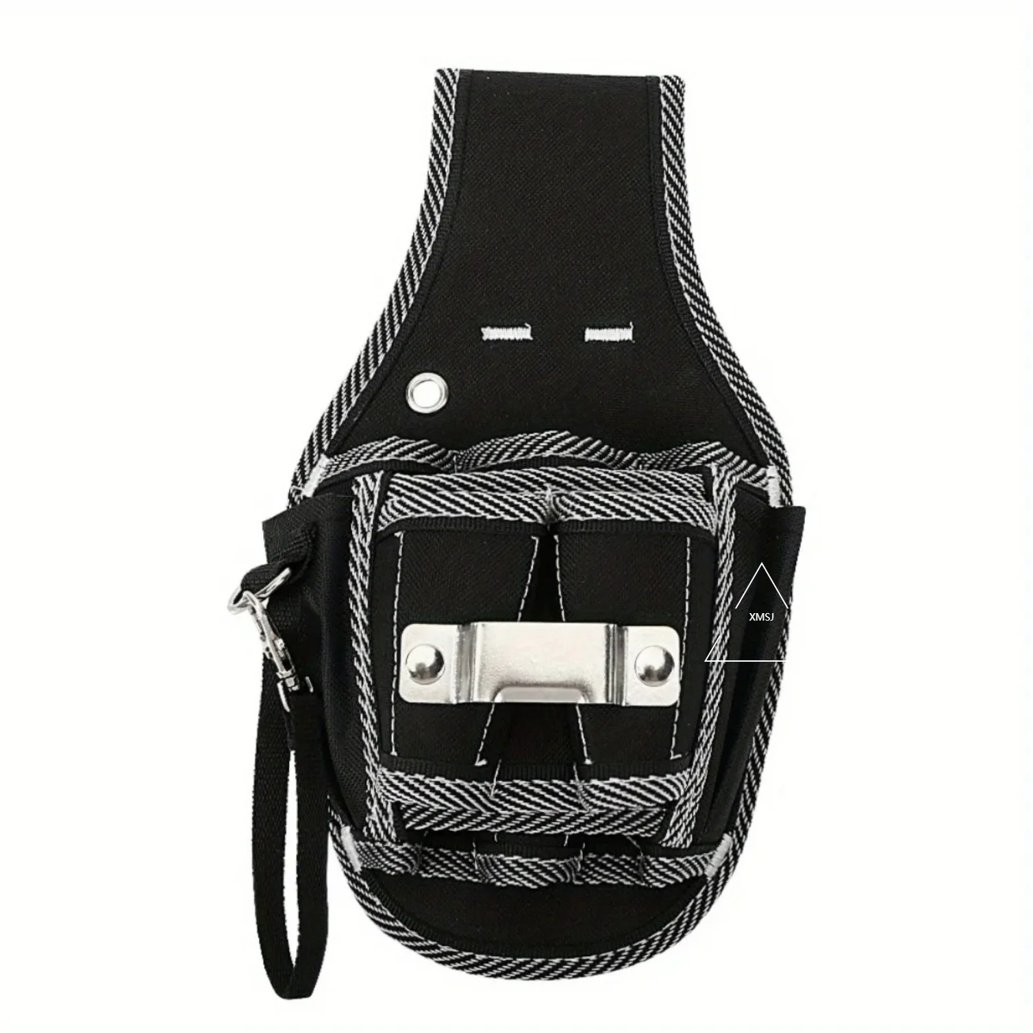 Professional Carpenter's Tool Belt Pouch: Durable Polyester, Waist-Level Storage and Drill Holder - Perfect for Home Improvement