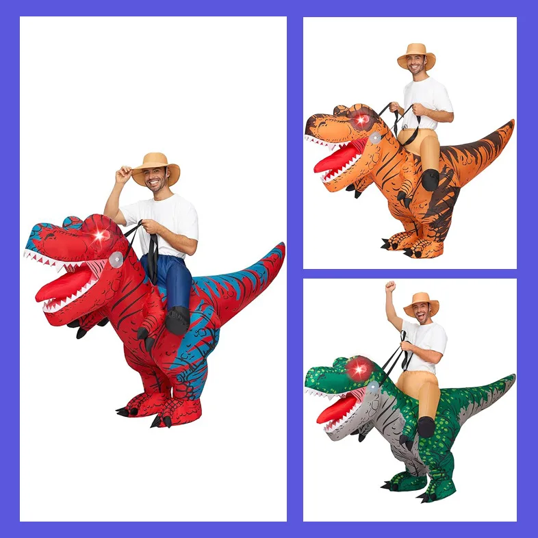 Halloween inflatable clothes cute dinosaur domineering clothes adult clothing manufacturer modeling