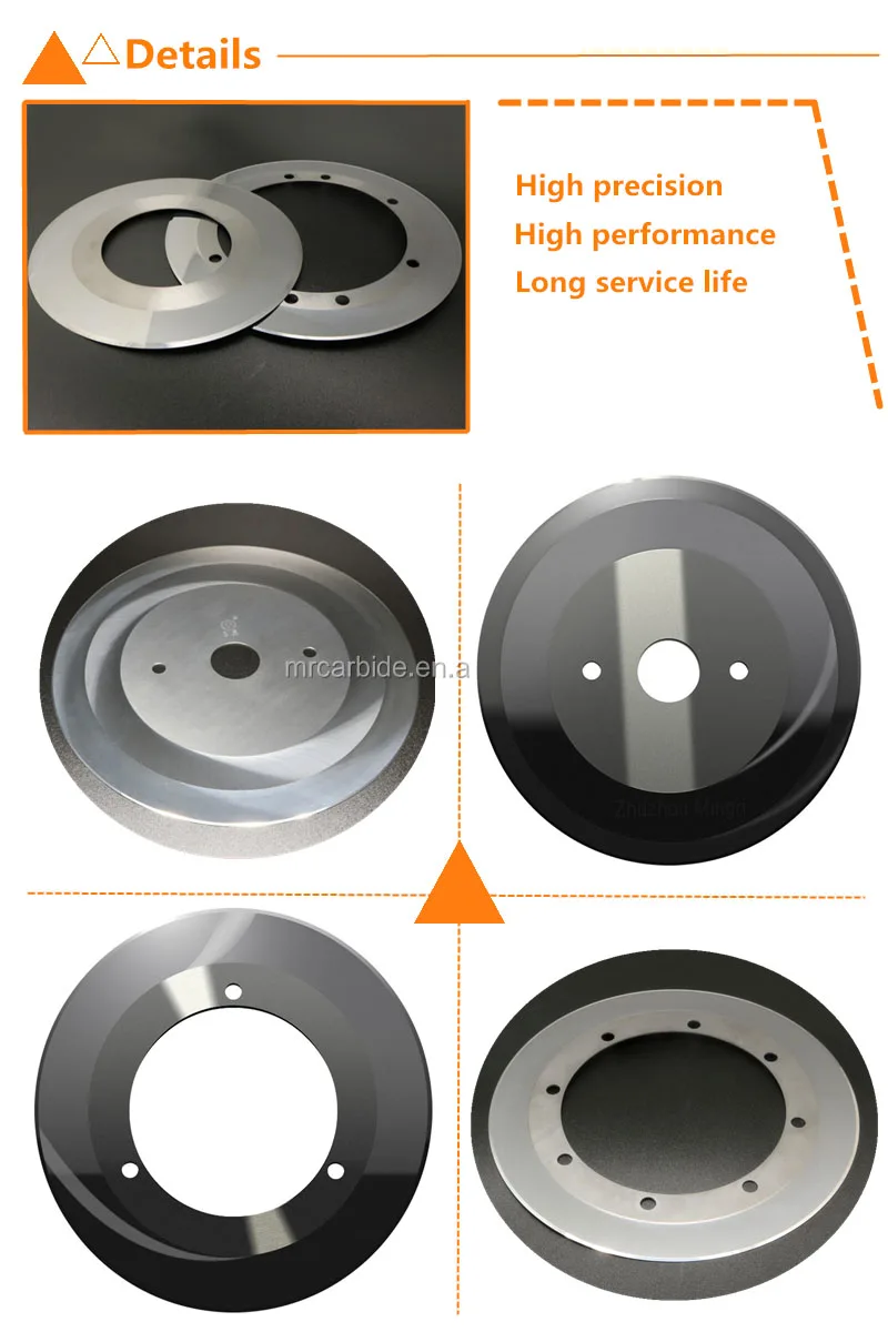 Corrugated Paper Cutting Thin Edge  Steel Slitter Knife/ Blade/ Disc Cutter