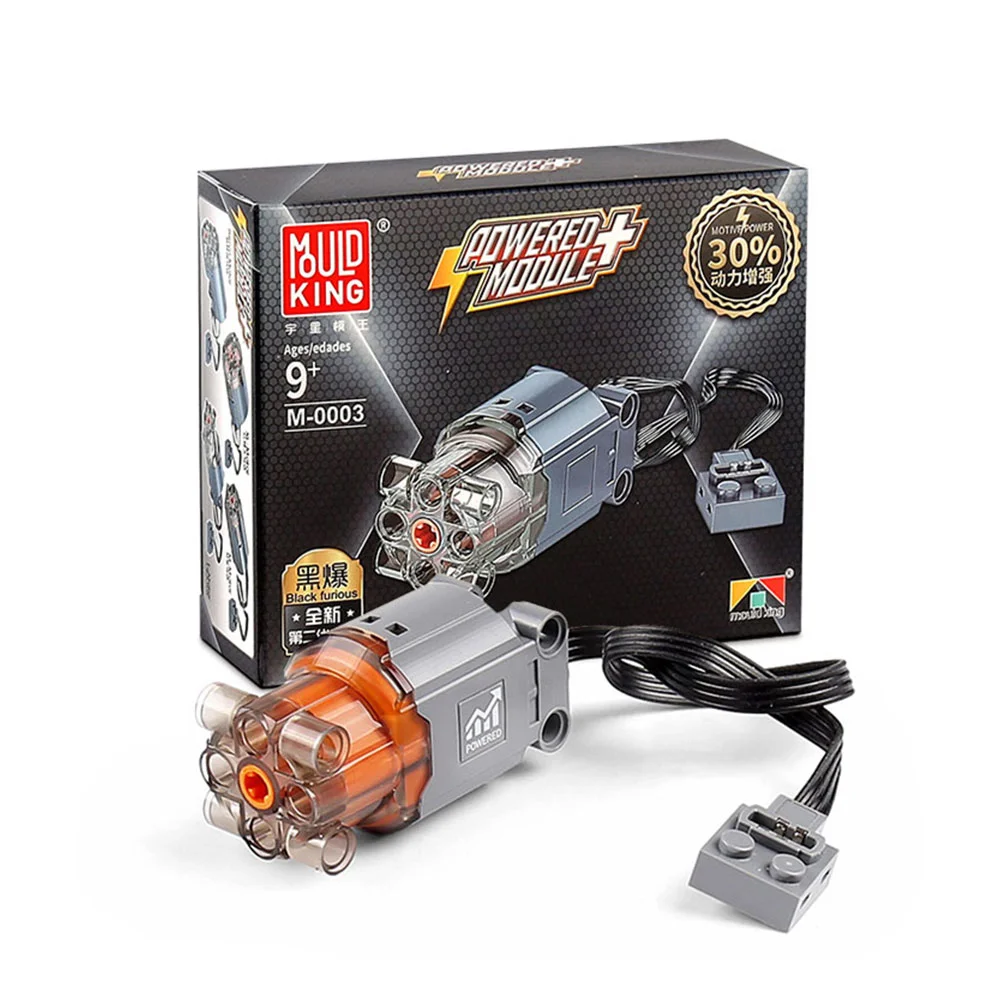 MOULD KING Motor- und Batteriekasten-Kit, technisches Auto 4.0 6.0, schnelles Laden, angetriebenes Modul, Bausteine, Ziegel 6