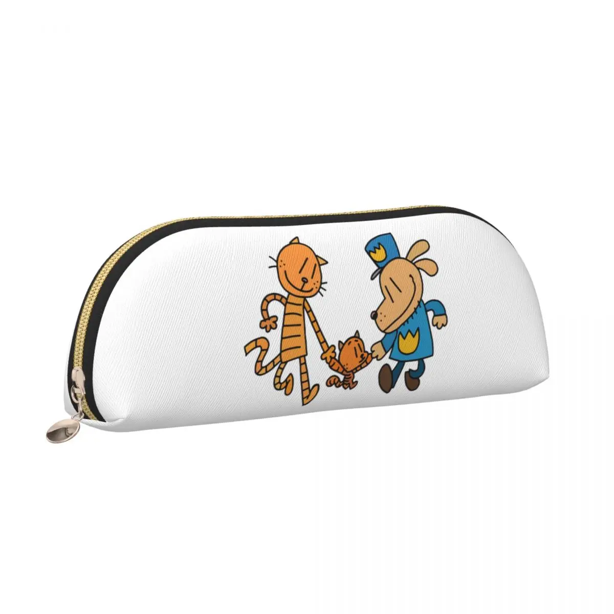 مقلمة فنية من Dog Man، Lil Petey، وBig Petey Fan، وحقيبة تخزين، ومستلزمات مكتبية، وحقيبة أقلام رصاص ذات سعة كبيرة