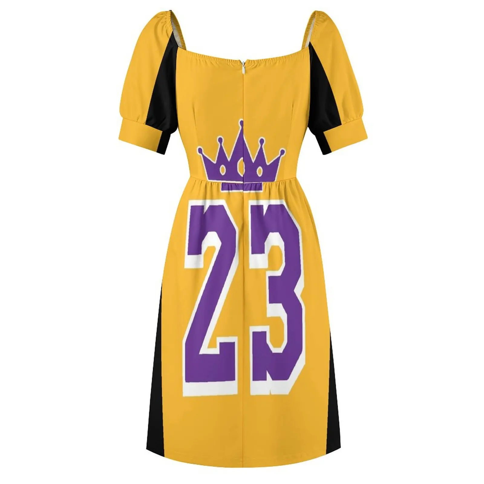 LeBron King 23 Home Abito a maniche corte Abiti eleganti abiti da ballo
