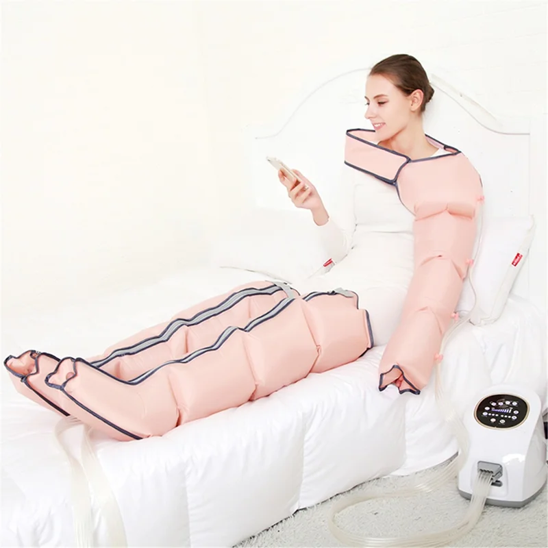 

2025 Air Pressotherapy Recovery Massage Device Boots Air Pump Compression Body Waist Leg Therapy Massager