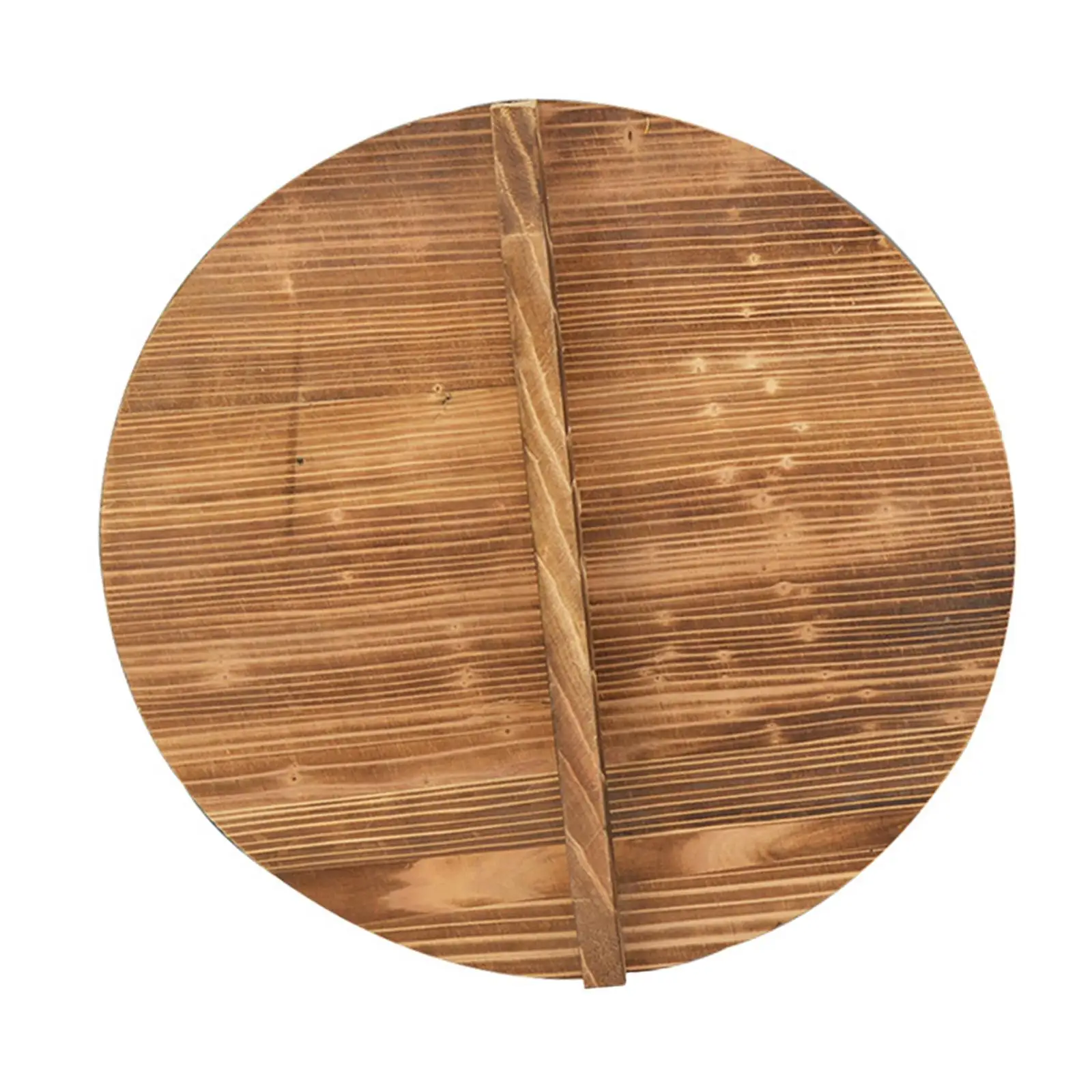 Wooden Drop Lid Kitchen Supplies Universal Versatile Anit Hot Cookware Lid