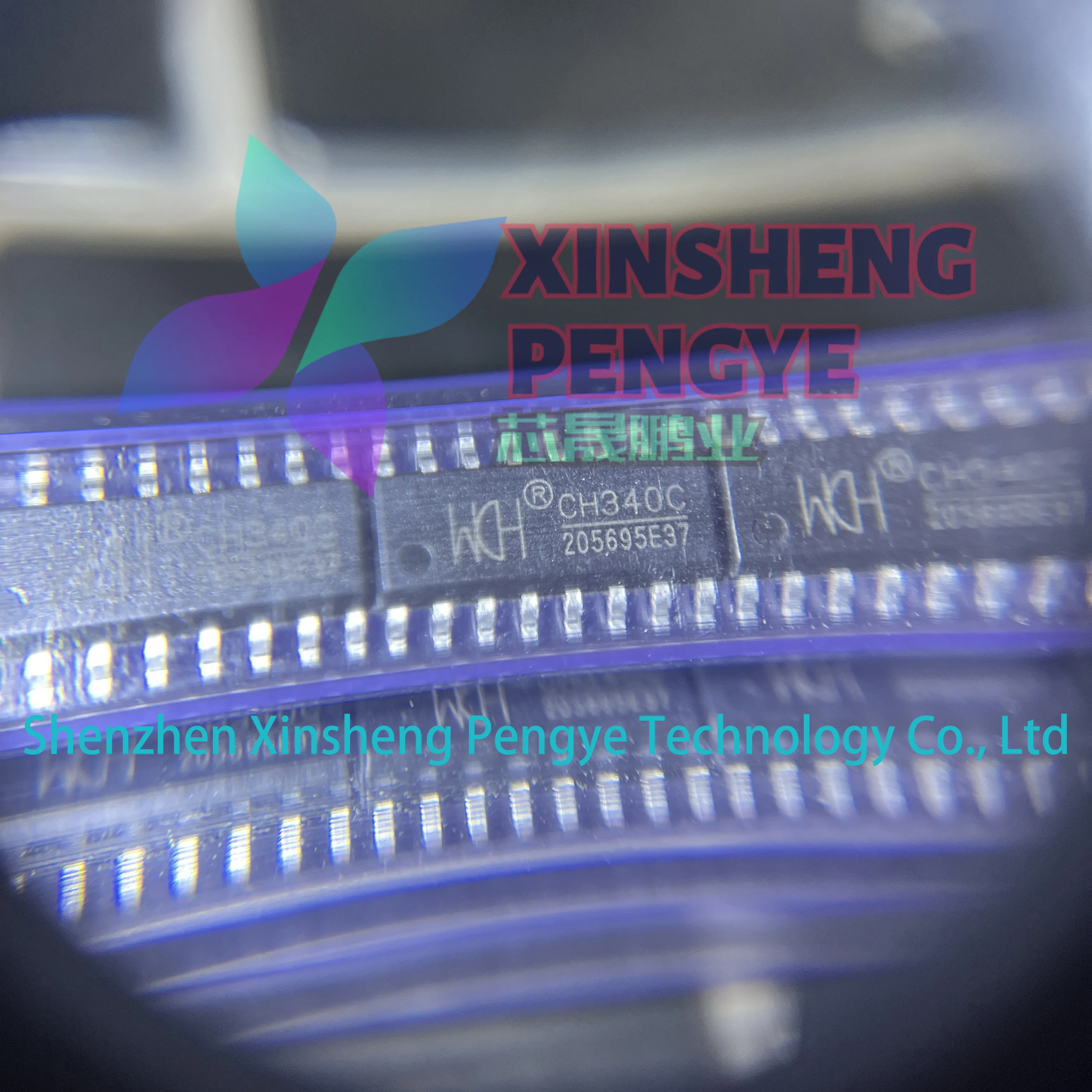 고품질 CH340C 패키징 SOP-16 USB2.0 USB 변환 칩 트랜시버 IC 재고 있음