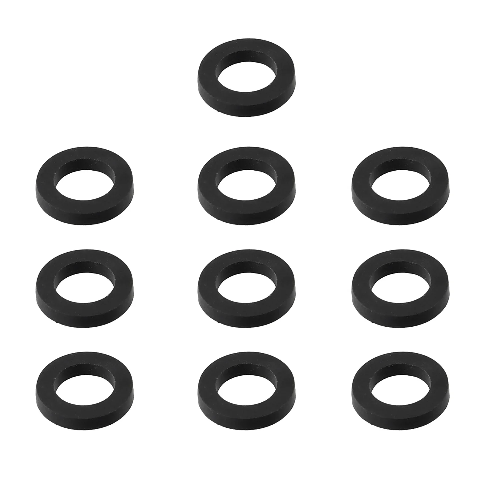 10pack Shower Hose Seal Rubber Washers Pipe Taps Repair Replacement Washers Bathroom Faucet Connector Leak-proof Rubber Pad