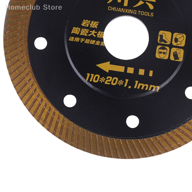 1 قطعة 105/110/115/125 مللي متر أسطوانة تقطيع الماس رقيقة الماس شفرة المنشار بلاط حجر الرخام زاوية طاحونة منشار دائري بلاط القاطع
